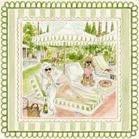 Tapis de table Mahjong américain antidérapant en caoutchouc insonorisant avec imprimé citron aquarelle
