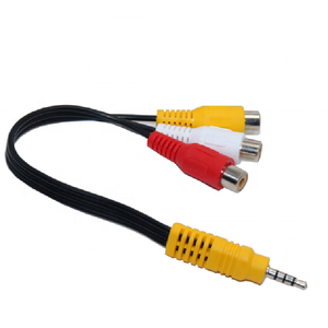Custom Auto Audio Rca Usb Kabel Draad Harnas Adapter Voor Cd Speler Stereo Systeem 2 Kanaals Audio Signaal Kabel Fabriek Levering - Product Image 1