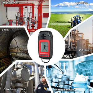 เครื่องตรวจจับ H2S แบบดิจิตอล 0~100ppm พร้อมเซ็นเซอร์ตรวจจับไฮโดรเจนซัลไฟด์แบบอิเล็กโทรเคมี และหน้าจอ LCD พร้อมไฟแบ็คไลท์ - Product Image 3
