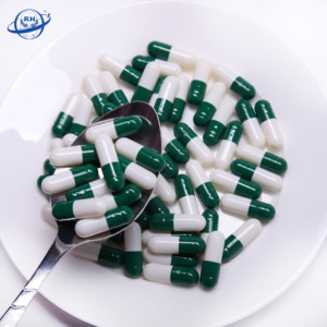 Achetez des capsules <span class=keywords><strong>vides</strong></span> de haute qualité vertes et blanches pour médicaments, différentes tailles de capsules pour comprimés. - Product Image 1