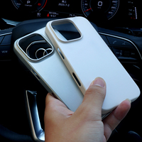 Coques de téléphone portable en PC avec peinture UV, antichoc, anti-traces de doigts, protection 360°, avec grip inclus, couleur unie, stock usine en grande quantité