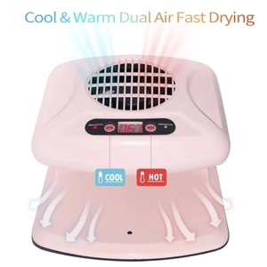 Sèche-ongles professionnel 300W à air chaud et froid avec logo personnalisé, ventilateur de séchage de vernis à ongles à main unique, capteur infrarouge automatique - Product Image 2