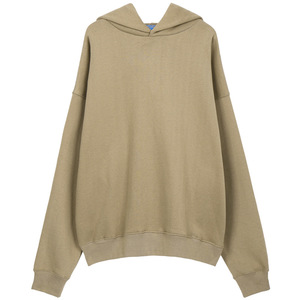 Sudaderas con Capucha de Lujo de Algodón de Doble Capa, Gruesas y Pesadas, Negras, Personalizadas de Estilo Hip Hop, Sin Etiquetas - Product Image 5