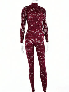 Combinaison moulante en maille sans couture à manches longues sexy et à taille haute Viviblook Z0112JP pour femmes, nouvelle collection pour la Saint-Valentin - Product Image 4