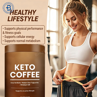 Café Keto Instantané en Poudre OEM – Compléments Brûle-Graisses, Produits Alimentaires pour un Ventre Plat, Café Minceur Keto en Poudre