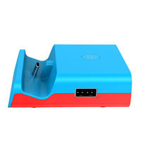 Station d'accueil de charge portable 5 en 1 pour Switch, adaptateur 4K avec 2 ports USB supplémentaires, station d'accueil de remplacement pour Nintendo Switch/Lite