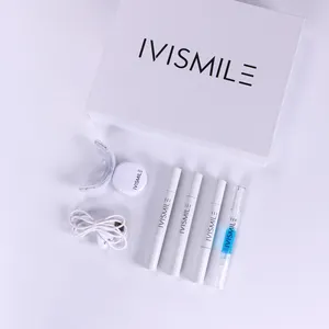 OEM Premium di rumah 15 & 10 menit Timer lampu Led biru dingin Laser Kit pemutih gigi grosir