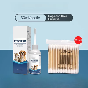 Gotas para Oídos para Mascotas OEM, Líquido de Limpieza con 99% de Eficacia para Eliminar Ácaros, Limpia la Cera del Oído y Elimina los Olores para Perros y <span class=keywords><strong>Gatos</strong></span> - Product Image 2