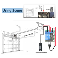 Control Remoto Inalámbrico RF de 433Mhz, Transmisor de Interruptor, Módulo Receptor de Relé de 1 Canal, DC12V 24V 30V, para Cerraduras Electrónicas/Luces/LED