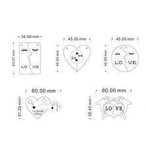 <span class=keywords><strong>Casse</strong></span>-tête en bois personnalisé Créateur de mode Personnalité Bambou Bois Porte-clés Promotion Cadeau d'affaires - Product Image 2