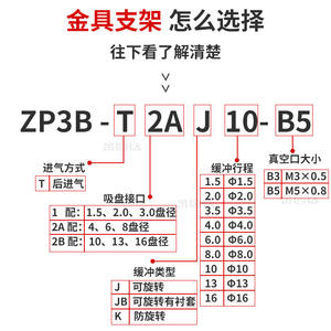 Disque de support anti-rotation pour bras robotique ZP3B-T1/T2ABJK3/6/10/15/20, diamètre B3/B5, avec moteur à engrenages PLC - Product Image 3