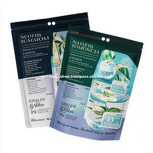 Digital Print Resealable <b>Ziplock</b> Doypack Snack Food Packaging <b>Bag</b> Stand up Pouches Packaging Zipper <b>Bag</b> for Powder Body Scrub - Product Image 1