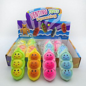 Nuevo Juguete Antiestrés de Frijol, Muñeco de Frijol Musical para Aliviar el Estrés, Creativo, de Peluche Corto, Unisex, Juvenil, Venta al por Mayor para Comercio Exterior - Product Image 1