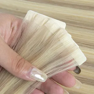 Wholesale Seamless Invisible Virgin Hair Tape In Extensions Human Hair Extensions