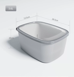 <span class=keywords><strong>Boîte</strong></span> de conservation alimentaire en <span class=keywords><strong>plastique</strong></span> <span class=keywords><strong>avec</strong></span> <span class=keywords><strong>couvercle</strong></span>, <span class=keywords><strong>boîte</strong></span> de <span class=keywords><strong>rangement</strong></span> pour légumes et gâteaux pour réfrigérateur - Product Image 5