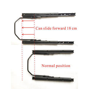 <span class=keywords><strong>ราง</strong></span>เลื่อนเลื่อนแบบยาว505มม. สำหรับ<span class=keywords><strong>ราง</strong></span>เลื่อนการเคลื่อนไหวของที่นั่งยาวสำหรับยานพาหนะวิศวกรรมการเกษตร - Product Image 5