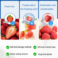Slimme touchscreen Chili Peppers Melk Groenten Fruit Vriesdroger Vacuümvriesdroger