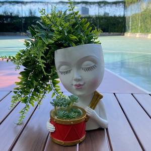 Высокое качество, сочные горшки, декоративные украшения для дерева, Липо для игры на барабанах, комнатные поделки, упакованные в картонную коробку - Product Image 6