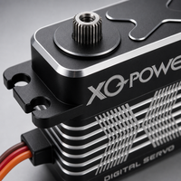 Servomoteur numérique étanche à couple élevé 45KG XQ-POWER XQ-S8045D sans noyau 8.4V HV pour voiture RC et robot, boîtier en aluminium CNC