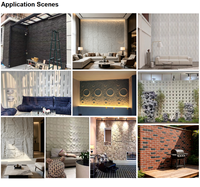 Panneaux muraux décoratifs en pierre PU pour intérieur, faux panneaux muraux en pierre, panneaux en mousse PU pour extérieur, décoration murale 3D en pierre PU, pierre de château