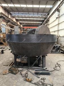 High-efficiency And High-quality 1200 Three-roll Solid <strong>Wet</strong> <strong>Pan</strong> <strong>Grinding</strong> <strong>Mill</strong> For Gold Ore <strong>Grinding</strong> - Product Image 2