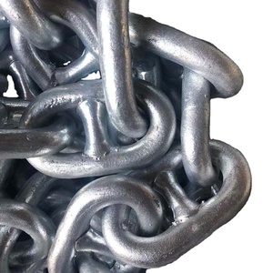 Chaîne d'ancrage à maillons de soudure U1 U2 U3 en zinc de qualité marine, marque KAMEXII, en vente AC01, chaîne de traînée, ancre noire, maillon de chaîne d'ancrage - Product Image 2