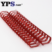 Anneaux métalliques YPS de différentes couleurs, double boucle, pas de 3:1/2:1, 3/4 pouces, compatibles avec les cahiers A5/A4, fournitures de bureau et scolaires