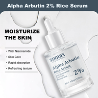 SUMAX-Sérum Alpha Arbutine 2% Riz et Niacinamide pour un teint irrégulier Soin de la peau pour tous les types de peau Sérum Visage 45ml
