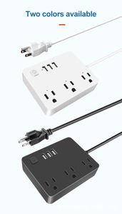 Alexa/<span class=keywords><strong>Google</strong></span> <span class=keywords><strong>Home</strong></span>-3 puertos de carga USB, 10A, CA, viaje, universal, wifi, tira de Alimentación inteligente, <span class=keywords><strong>2021</strong></span> - Product Image 5