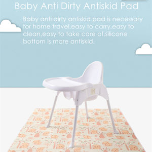 Tapis de jeu antidérapant doux rembourré pour bébés, lavable et pliable pour les enfants, accessoire Anti-salissure pour ramper - Product Image 2