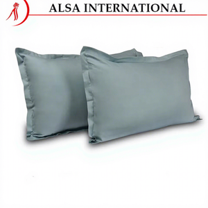 Housses de coussin carrées 100 % coton, motifs personnalisés, broderies, imprimés rayés, modernes, antibactériennes, pour la maison et l'hôtellerie, vente directe - Product Image 1