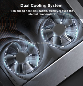 Cocina de Inducción Comercial de 3500W y 220V con Certificación CE, <span class=keywords><strong>Estufa</strong></span> de Cocción Electromagnética de Acero Inoxidable - Product Image 3