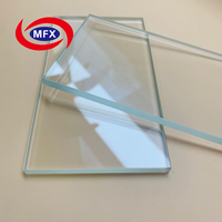 Verre OEM transparent à faible teneur en fer, verre trempé en aluminosilicate, panneau de verre plat flotté clair pour artisanat gravé