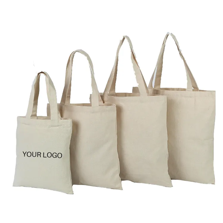 Campione gratuito! Tote Bag in cotone personalizzate con Logo stampato personalizzato Shopping Bag Tote Canvas Tote Bag