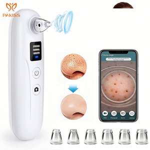 Fourniture d'usine étanche à la main sous vide traitement de l'acné pores points noirs nettoyant système de nettoyage de la peau du visage Instrument d'exportation - Product Image 2