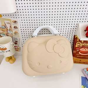 سانريو مرحبا لطيف 14 بوصة للأطفال KT للسفر المدرسي-ماكياج محمول وأمتعة مستحضرات التجميل - Product Image 6