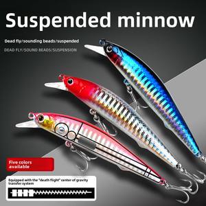 เหยื่อตก<span class=keywords><strong>ปลา</strong></span>สีดำทองเสริมแรงป้องกันสนิมเหยื่อล่อล่อ<span class=keywords><strong>ปลา</strong></span>สร้อยสร้อยแบบยาวห้อยจี้รูป<span class=keywords><strong>ปลา</strong></span>แบบแข็ง - Product Image 5