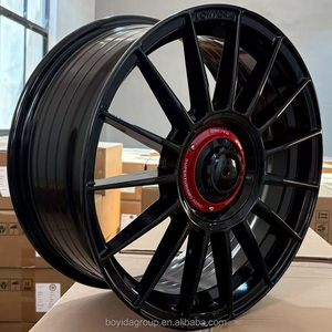 Rines de Aleación de Aluminio para <span class=keywords><strong>Auto</strong></span> Boyida F94XF224 16x7 17x7.5 18x8 19x8.5 19x9.5 5x112 5x120 en Dorado, Negro y Plateado con Acabado Mecanizado - Product Image 4