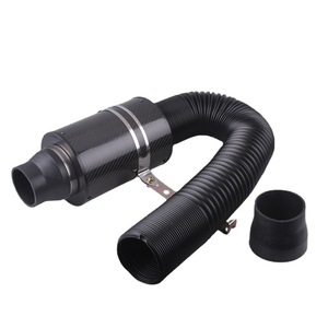 Carbon Fiber Intake Air Filter Box 240Mm For <b>Car</b> Upgrade With <b>Clips</b> - Product Image 3