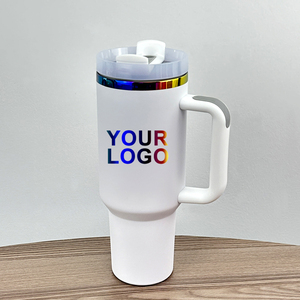 Custom 40oz Double Wall Vacuum Insulated Stainless Steel Tumbler with Powder Coated Finish and Laser Engraved Design for Outdoor - Product Image 6