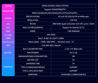 Consola de Juegos Retro Portátil XF40V, Pantalla IPS de 4 Pulgadas 720x720, Linux RK3326 de 64 bits, Quad-core Cortex-A35, 64GB, 4000mAh, WiFi, TF, Juegos