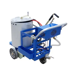 Hand Push Road Marking Machine With 500mm Die Shoe Used For Airport