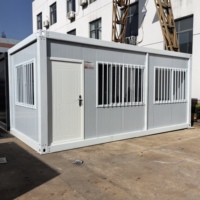 Maisons préfabriquées modulaires mobiles en conteneurs de 20 pieds et 40 pieds, pour bureaux ou logements, maison préfabriquée en conteneur détachable