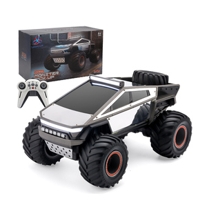 Camion Cybertruck télécommandé à grande vitesse, échelle 1/12, 2,4 GHz, roues grandes, tout-terrain, voitures de course RC, jouets - Product Image 1