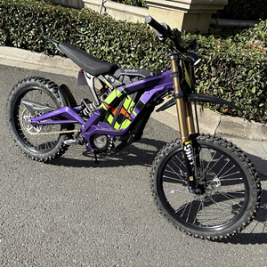 EN STOCK AVEC LIVRAISON IMMÉDIATE : Vélo tout-terrain Surron Light X 10kW à transmission intermédiaire, 35Ah, suspension intégrale, avec chargeur, modèle Surron Ultra Bee - Product Image 1
