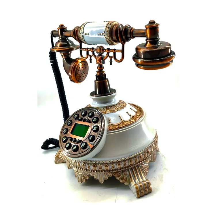Großhandel Direkt vertrieb Home Decoration antikes Telefon mit Wähl schlüssel nummer