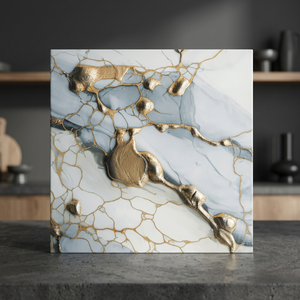 Carreaux de sol en céramique grès cérame gris mat 40x40cm modernes, imperméables, pour la décoration intérieure de salle de bain - Product Image 2