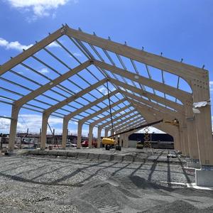 "Xây dựng nhà máy thép nhịp rộng"-50m x 100m (164ftx328ft) không gian công nghiệp nhiều tầng, chống động đất - Product Image 6