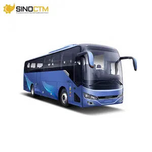 Bus de autobús eléctrico de lujo, 48 asientos, de larga distancia, 11m, nuevo