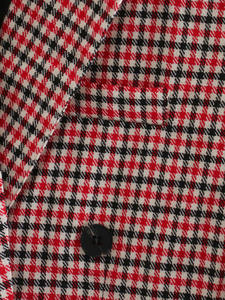 Blouson et veste à carreaux pour femmes, costume Slim à Double boutonnage pour le bureau, à la mode automne - Product Image 5